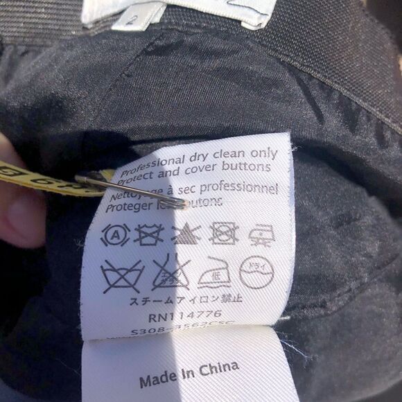 3.1 Phillip Lim Gold & Black Striped Mini Skirt - Picture 10 of 11